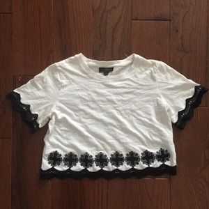 Topshop Petite Crop Top